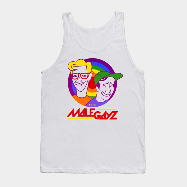 The Male Gayz Tank Top by Little Empire Podcast